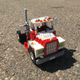 Illustration for article titled Lego Mack U series, my biggest truck model to date.